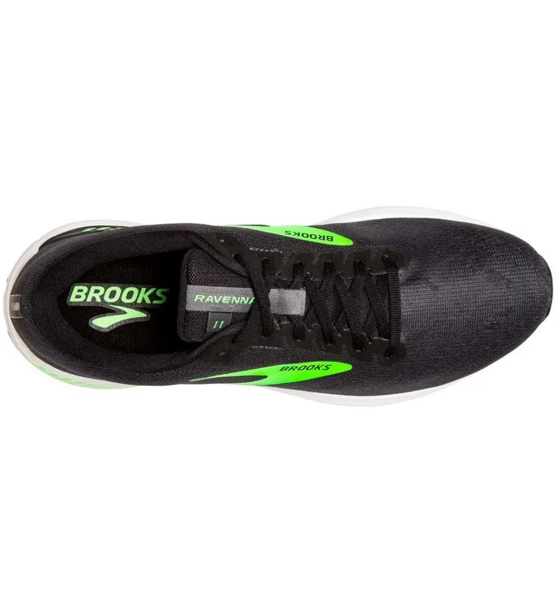 Brooks Men's Ravenna 11 - Black/Gecko-4
